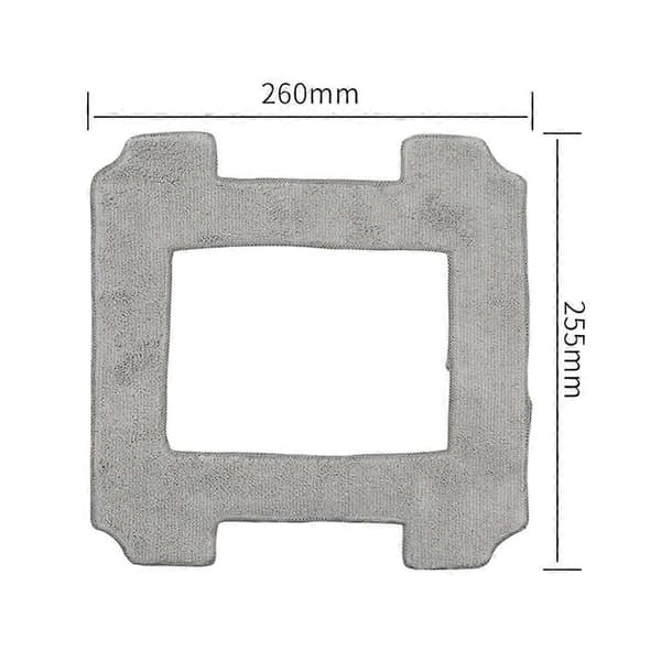 2 stk for Ecovacs Winbot W1 / W1 Pro Vindusvasker Mopp Refill Klut Erstatning