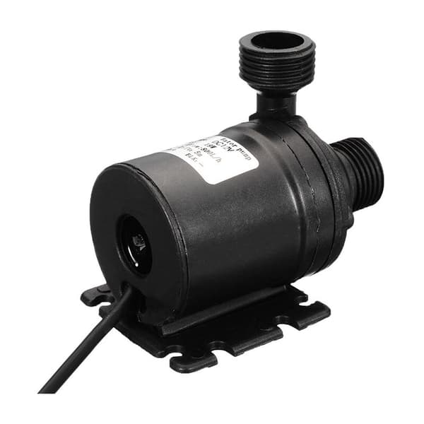 DC 12V Børsteløs Nedsenkbar Vannpumpe 800L/H 5.5M for Fontene Svømmebasseng Solsirkulasjonssystem Vannsirkulasjonssystem