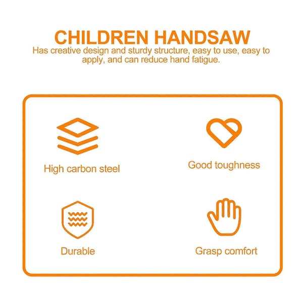 1 Set Practical Children's Saw Durable Children's Hacksaw Mini Hacksaw