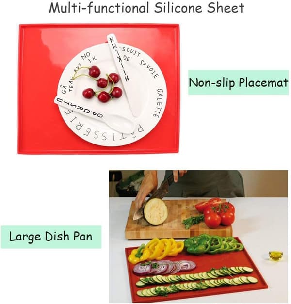 Fleksibel bakeplate for sveitsisk rullebakematte Silikonkakeform