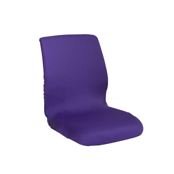 Elastiskt Kontorsstol Swivel Chair Elastiskt Skyddande Överdrag Lila