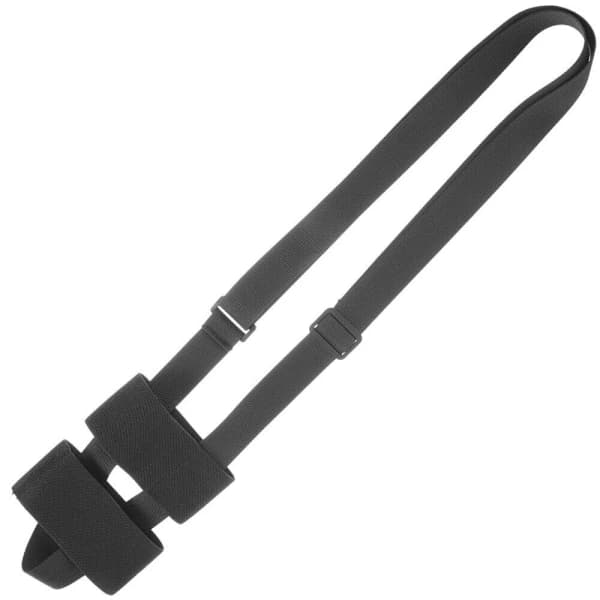 Vandflaskeholder med skulderrem, sort