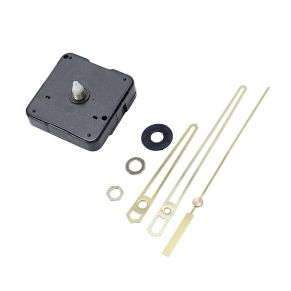 Large Silent Wall Clock Movement DIY Quartz Clock Movement Parts Replacement Repair Clock Parts Hand Tool Kit, A