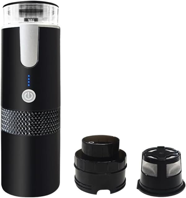 Portable Coffee Maker, 170ml Travel Wireless Electric Espresso Machine, Mini Capsule Coffee Maker