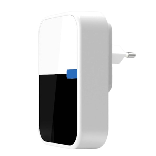2-i-1 Trådlös Dörrklocka Plug And Play Vattentät Dörrklocka Kit Justerbar Volym 120m Dörrklocka Klocka