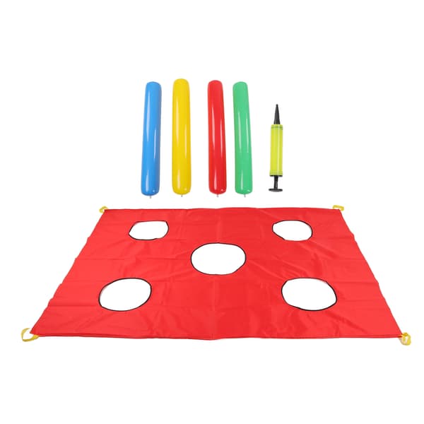 Whack A Mole Paraply 5 hål främjar samarbete Fallskärmsmole-spel för 3 år över