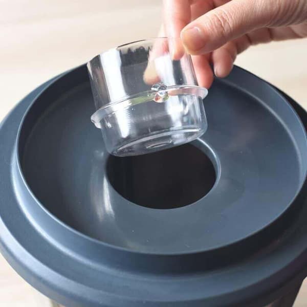 2-pak 100 ml Målekopslåg til Thermomix TM5 TM6 TM31 Foodprocessor, Transparente Blender Reservedele