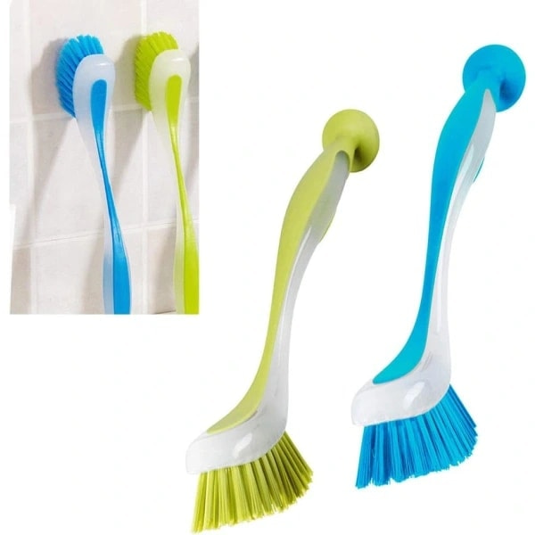 2-pack diskborste med sugkopp