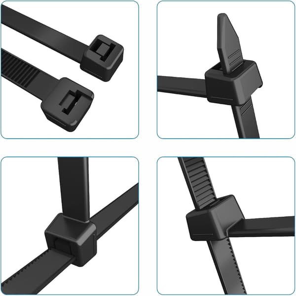 Kabelbinder 300mm x 7.5mm, Kabelbinder, Nylonkabelbindere, Kabelbindere