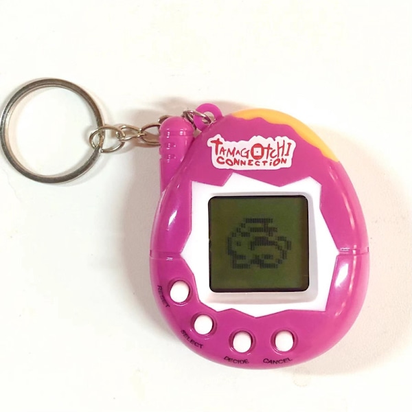 Tamagotchi - Retro Elektronisk Kæledyr - Rosa - Der er to typer af tilfældig levering: med antenne/uden antenne 1-Pack