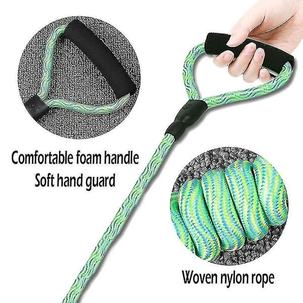 Fashion Durable Double Dog Leash Comfortable Padded Handle Strong