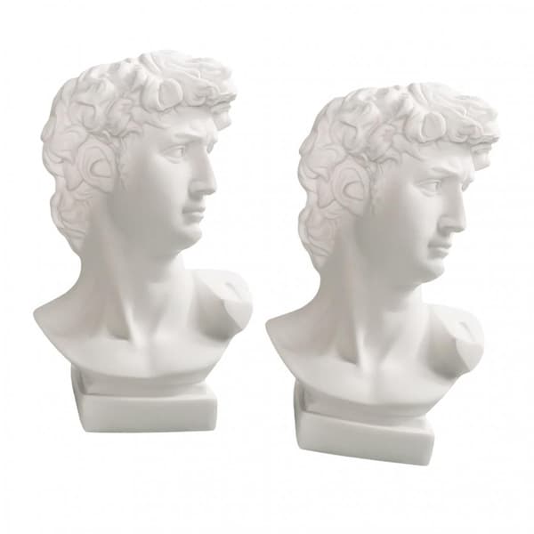 David Hode Plantepotte Blomstervase Dekorativ Byste Statue Planter 11,5 Cm