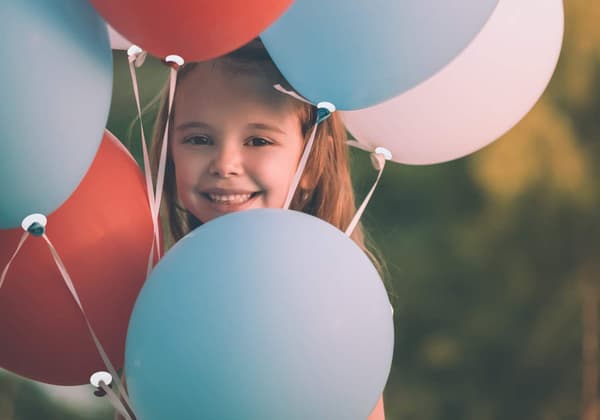 100 stk. klikbare ballonbånd uden knude