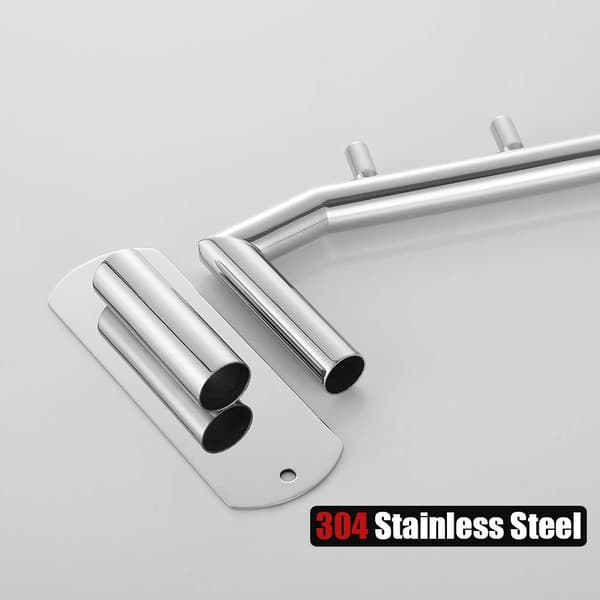 Folding Clothes Hanger, Swivel Stainless Steel Hook, Clothes Drying Rack, Wardrobe Storage Organizer