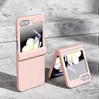 Case for Galaxy Z Flip 5 with Hinge Protection and Shockproof Protective Case for Galaxy Flip 5 5g (Pink)