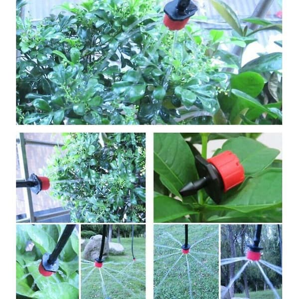 Outdoor Garden Spray, Evaporative Cooling System, 4/7 Automatic Watering Kit