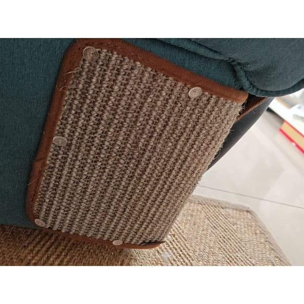Katteklørematte, sisal-papp, veggskrape, klørbeskyttelse, sofa, hjørneklorestativ, katteklør, kattemøbler, papphus