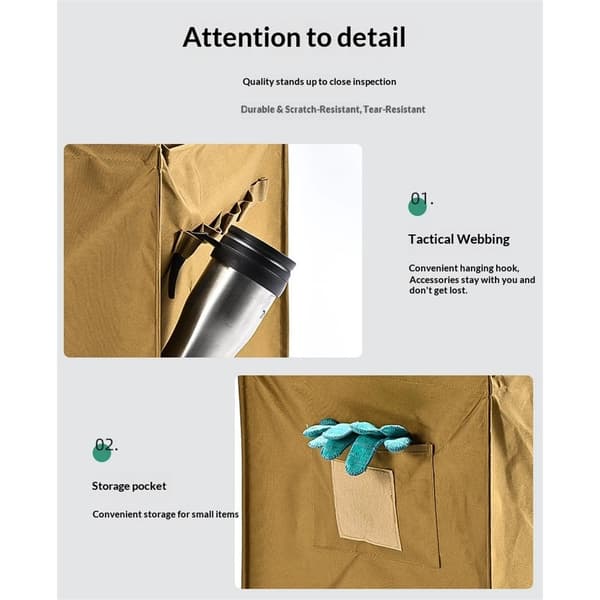 Throw Line Cube Bag - Easy Foldable Arborist Throw Line Storage Climbing Rope Organizer Box