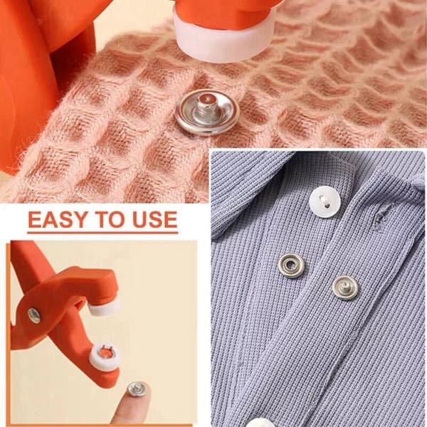 Five-claw buckle installation tool plier set invisible seamless snap fasteners are suitable for DIY crafts