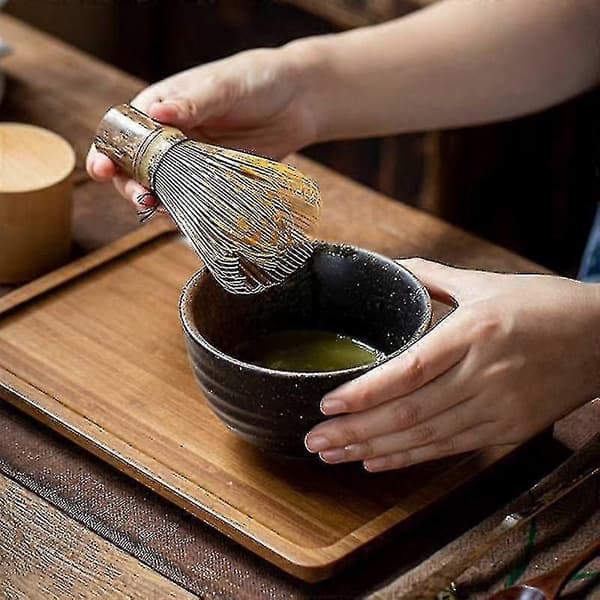 Bambu Matcha Visp Japansk Borste Tekeremoni Borstverktyg Kvarn
