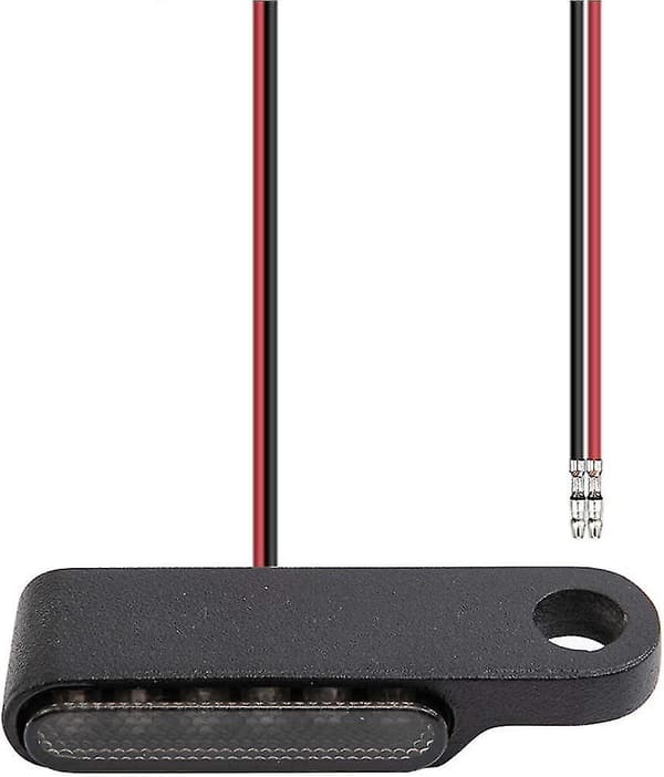 (Sort) Mini LED-blinklys til motorcykel, blinklys til motorcykel, scooter, caféracer