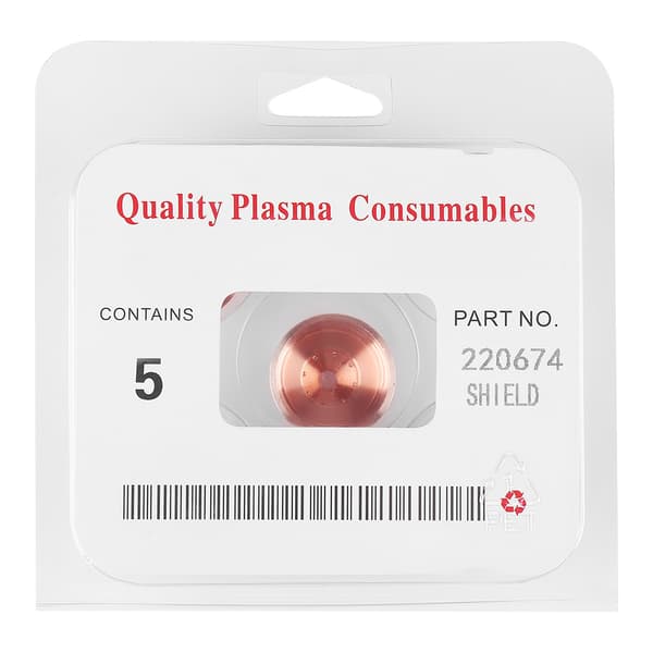 Plasma beskyttelseshette for MAX45 plasmaskjærer 5-pakning