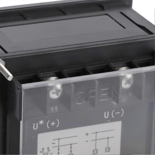 Voltmeter Volt Måler Retvinklet Pointer Måler AC 0-500V Båd Kahyt Instrumentbræt