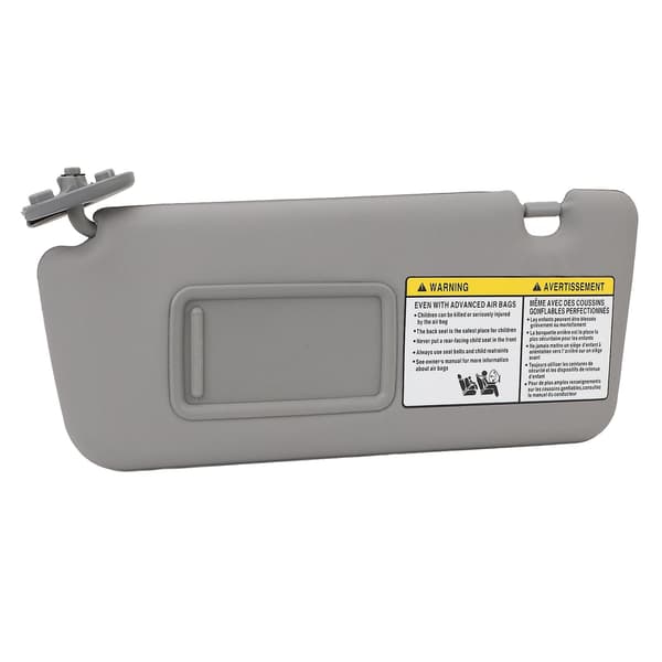 Sun Visor 7432042420B0 Left Driver Side Multifunctional Sunshade with Vanity Mirror Replacement For RAV4 2004 to 2005