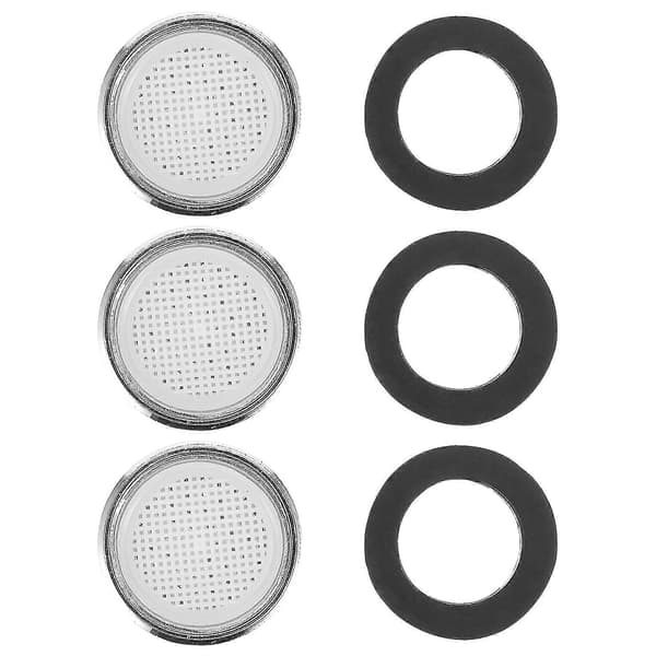 3 stk Vaskefilter Sil Innsats Filter Kranmunnstykke Baderom Lufting Kran Lufting Erstatning Kran Innsats Lufting [DB]