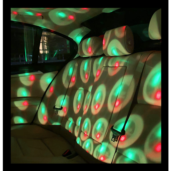 LED-tagbelysning, USB-lydaktiverede bilstjernelys P