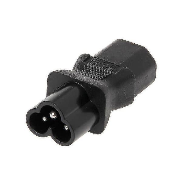 IEC 320 C13 Hun Til C6 Han 3-benet Kløverblad Stik Konverter AC Strømadapter xi