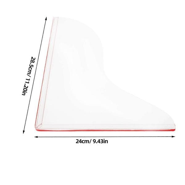 1 Pair Bathroom Shower Splash Guards for Bathtub, Water Protecting Corner Guards