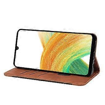 Mobile Phone Case for Samsung Galaxy A55 5G in PU Leather, Shockproof, Wallet Design (Style D)