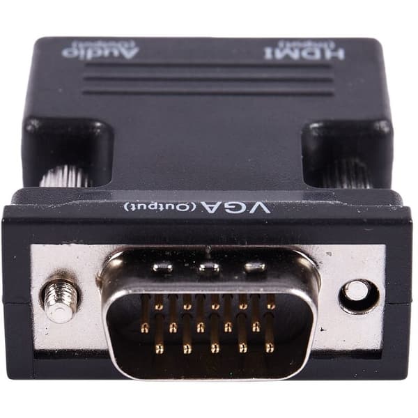 1080P til VGA-han med lydudgang kabelkonverteradapter