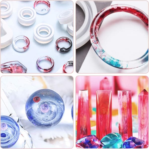 106 dele epoxy silikoneforme, epoxy smykkeforme til smykker