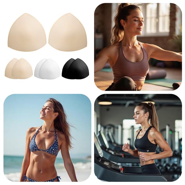 Bløde BH-indlæg - Én Størrelse 34 34