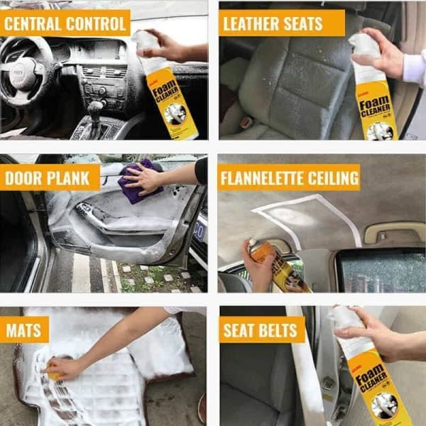 Universal Cleaning Foam for Home and Car 100ml 2-Pack 100ml 2-Pack