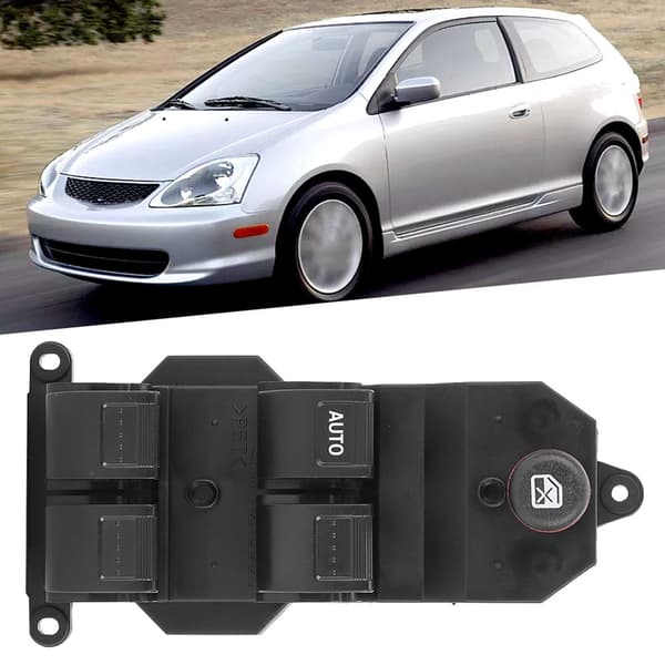 Window Control Button, Front Left, 35750-SAE P03 Fits Honda CRV 2002-2006