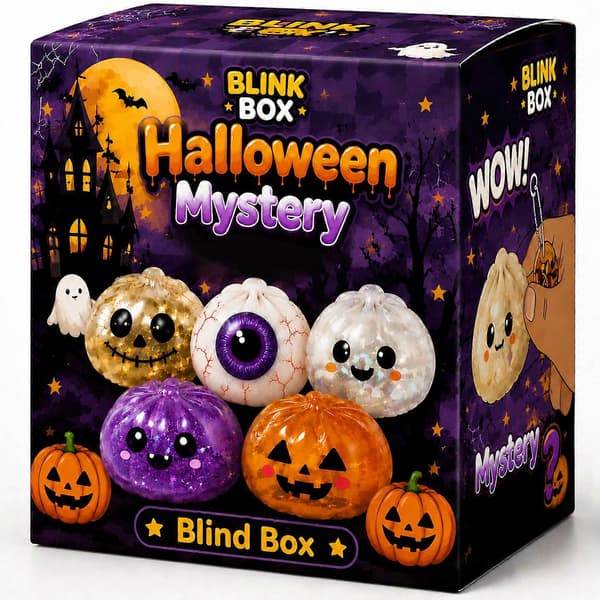 Halloween Squeeze Toy Maltose Squeeze Fun Nyhed Gaveæske