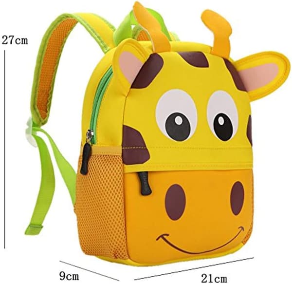 Barnryggsäck, Ryggsäck för Småbarn, Djurdesign, Kinder Racksack för 2-8 år