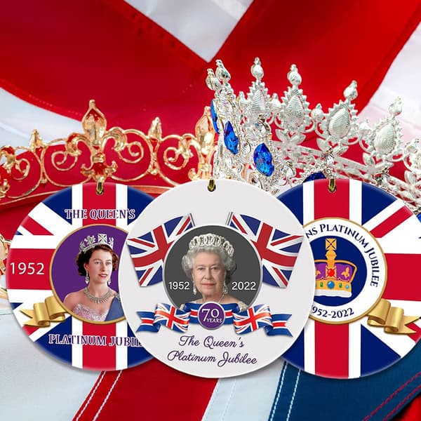 Dronning Elizabeth II Platinum Jubilee 70 mindesmærke