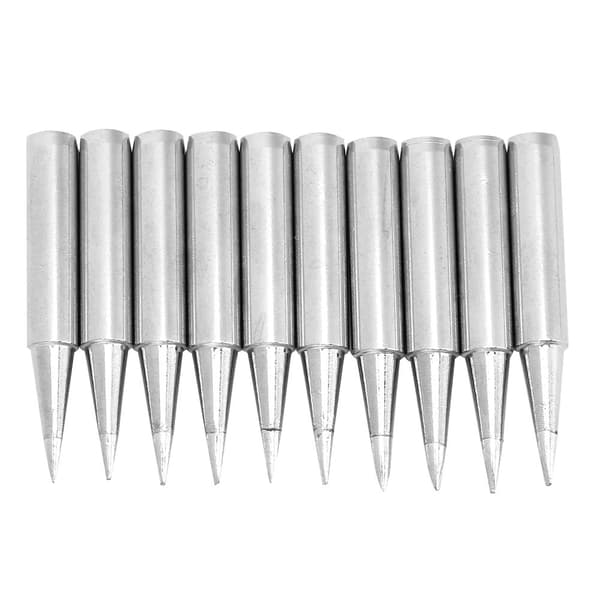 Lead-Free Soldering Iron Tip Set 10 Pcs 900MT0 8D Welding Accessories