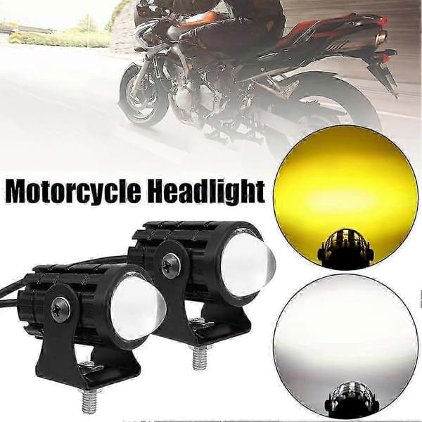 Motorcycle LED Light Motorcycle Headlight 2pcs 26s