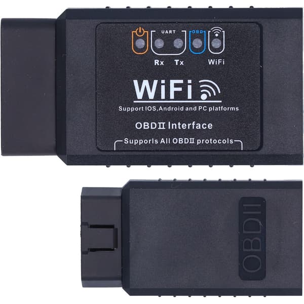 Wifi OBD2-kodelæser Professionel bilscanneradapter Diagnostisk værktøj til IOS til Android