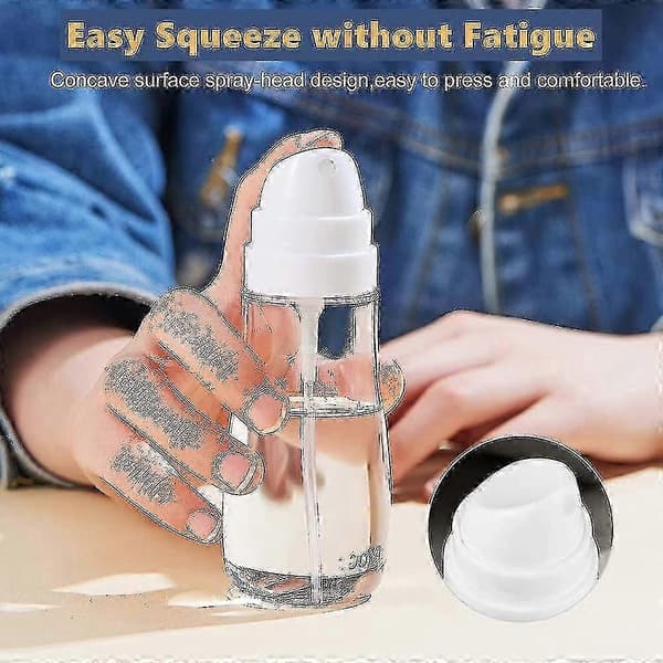 Mini små sprayflaskor, vattensprayflaska, aerosol fin dimma lockig sprayflaska[LD]