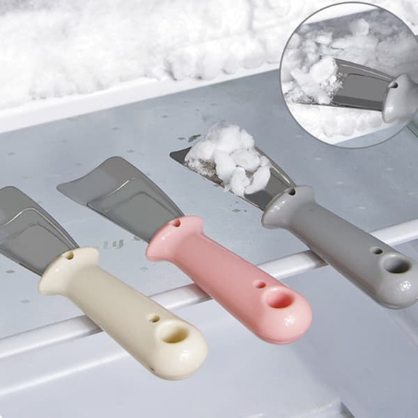 Practical Stainless Steel Ice Scraper for Home, Household Kitchen Gadgets, Refrigerator Defrost Scraper, Freezer Ice Scraper 2 16.8*4.5*2.3cm b