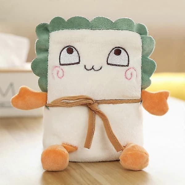 Cartoon Toaster Blanket Office Nap Air Conditioning Roll D