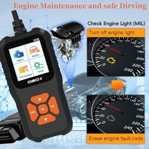 OBD2 Car Diagnostic Tool, OBD Multi-brand Car Diagnostic Tool, Professional OBDII Engine System Car Diagnostic Tool, OBD Reader Diagnostic