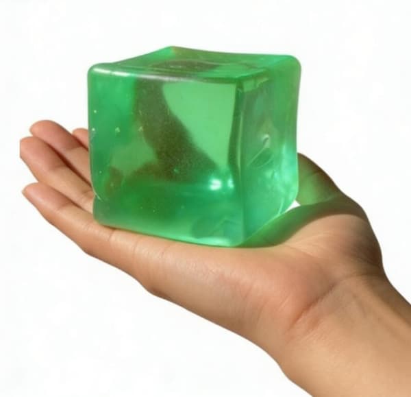 Stor klembar isterning fidgetlegetøj til børn, sensoriske fidgets - grøn Green