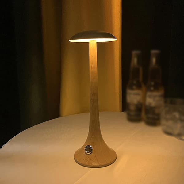 Dimmable Wireless LED Table Lamp with Battery, Portable Rechargeable Battery Operated Table Lamp for Rest